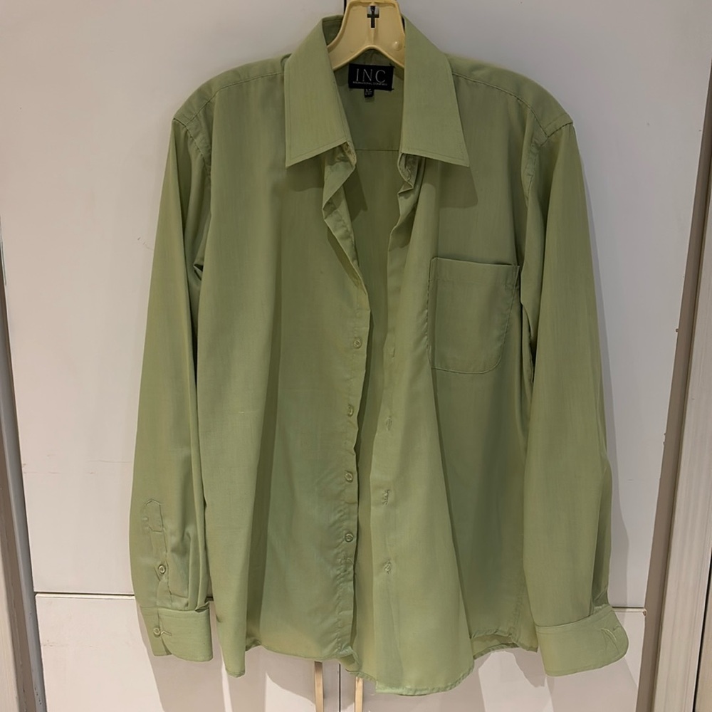 Green INC dress shirt